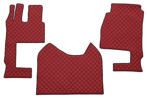 Set 3 covorase rosu - Mercedes Actros MP4 cabina lata